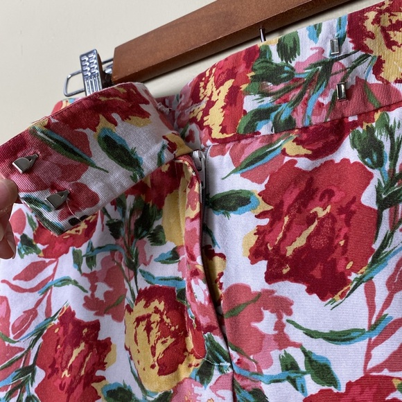 Ann Taylor LOFT Floral Mini Skirt - Picture 4 of 6